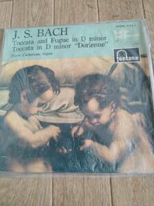 EP　J.S.バッハ　トッカータ　と　フーガ　二短調　　ドリア調　ピエール・コシュロー　J.S.BACH TOCCATA AND FUGUE IN D MINOR 