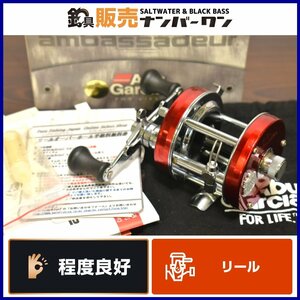 【程度良好品☆人気モデル】アブガルシア アンバサダー 5500C レッド Abu Garcia Ambassadeur RED クラシック CKN