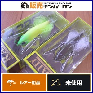 【未使用品☆】レイドジャパン ダッジ 2点セット RAID JAPAN DODGE ブラックバス バス 釣り クローラー 羽根物 KKM