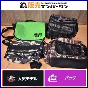 [ popular model *1 start ] bag 4 point set LSD design Stream Trail hip bag waist bag shoulder bag (KKR_O1)