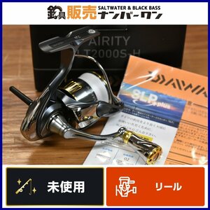 【未使用品☆カスタム品】ダイワ 23 エアリティ LT 2000S-H DAIWA AIRITY フォルテ ノブ ボディーバンパーシャフト 壱 スピニングリールKKM