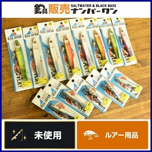 【未使用品★】ライズジャパン ライズジグ フラット SLJ 60g~150g 13個セット RISE JAPAN RIZEJIG ジギング ライトジギング（CKN_O1）