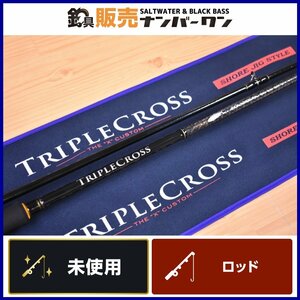 【未使用品】メジャークラフト トリプルクロス ライトショアジギング TCX-1002LSJ TRIPLE CROSS 2ピース スピニング ショアロッド KKR_O1