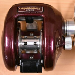 【1スタ☆希少品】シマノ バンタム スコーピオン メタニウム XT 右 ① SHIMANO Bantam Scorpion Metanium 赤メタ ベイトリール（KKR_O1）の画像4