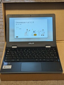 ASUS Chromebook Flip C214MA (C214MA-GA0029)　タッチパネル　タブレットスタイル可　chromeBook