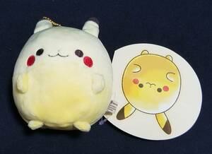 送料無料 ポケモン ビーズマスコット「むぎゅっとピカチュウ」 ぬいぐるみ キーホルダー pokemon Plush Doll Pikachu