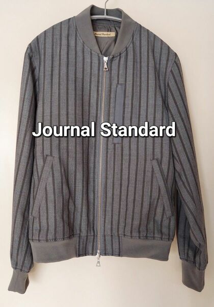 Journal Standard ブルゾン サイズM グレー ストライプ