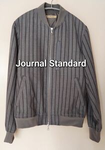 Journal Standard ブルゾン サイズM グレー ストライプ