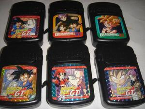  Dragon Ball Amada PP card GT hard case 6 kind Toriyama Akira kila