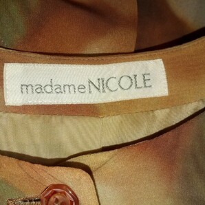 【4-47】madame NICOLLE マダムニコル トップス ワンピース ショート丈の画像8