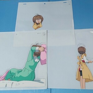 カードキャプターさくらセル画×3枚。Cardcaptor Sakura TV Anime ×3.の画像2