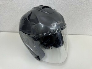 C208-Y31-1062 YAMAHA ヤマハ ジェットヘルメット ZENITH ゼニス YJ-17 M サイズ 57-58ｃｍ 現状品①