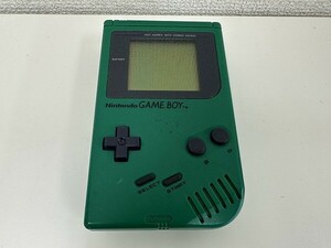D124-Y31-1108 ニンテンドー Nintendo GAME BOY TM ゲームボーイ GB 初代 ブロス 本体 DMG-01 グリーン 緑 現状品①