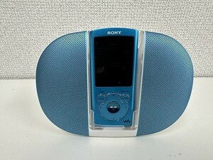 D122-S3-14054 SONY ソニーウォークマン デジタルメディアプレーヤー SONY WALKMAN Sシリーズ NW-S764 8GB ブルー 現状品①