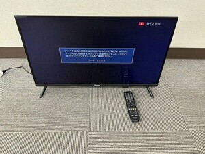 D011-Y31-995【引取限定】 ハイセンス Hisense　液晶テレビ 32型 32A30G 2021年製 通電確認済 現状品①