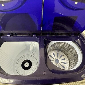 B003-J9-3474 シービージャパン 2槽式小型洗濯機 マイセカンドランドリー TOM-05h 2020年製 通電確認済 現状品①の画像3