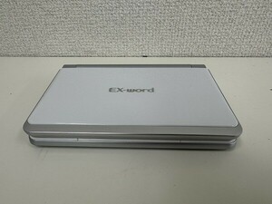 E226-S3-14055 CASIO XD-SP4800 電子辞書 Ex-word ホワイト カシオ エクスワード 現状品①