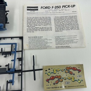 E130-S3-13896 MONOGRAM モノグラム revell レベル 1/24 ford F-250 ピックアップ ジャンク 現状品①の画像6