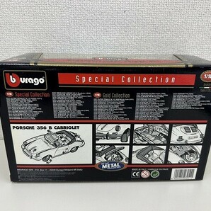 E102-X1-136 PORSCHE 356 B ポルシェ burago Special Collection 1/18 現状品①の画像8