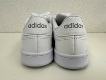 E118-S3-14175 adidas アディダス HWI28Y001 ホワイト 23.5cm スニーカー シューズ 現状品①_画像4