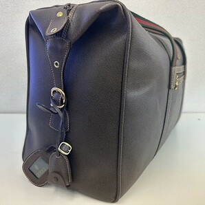 F022-S3-13828 GUCCI グッチ 012 39 0079 ボストンバッグ オールドグッチ レザー 現状品①の画像2