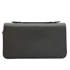 ★☆【新品同様!!】ルイヴィトン Louis Vuitton タイガ アルドワーズ 黒 ジッピーXL ラウンドファスナー 長財布 メンズ M44275☆★の画像3