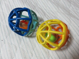  Anpanman ............ ball 2 piece set yellow ( Anpanman * melon bread na) blue ( Anpanman *bai gold man )