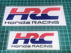 HRC ホンダレーシング ステッカー　2種類セット