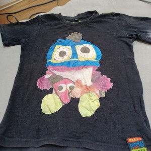 Party Partyパーティパーティ デカプリント半袖ロゴTシャツ120