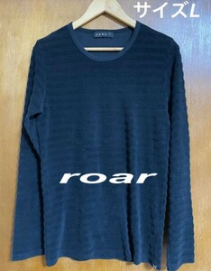 roarロアーロングTシャツバック２丁拳銃ビックロゴ size３