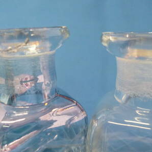 香水ミニボトル/空瓶まとめ売り4点/ガラス製品・コロン保存瓶/中古品・本体のみ・香水瓶 パフュームボトルの画像4