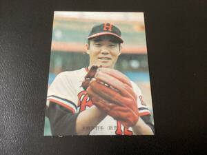 良品　カルビー73年　大熊（阪急） No.91　プロ野球カード