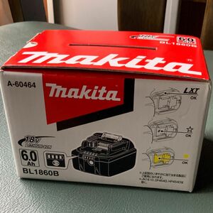 マキタ makita 純正 バッテリー　BL1860B 18V 6.0Ahp