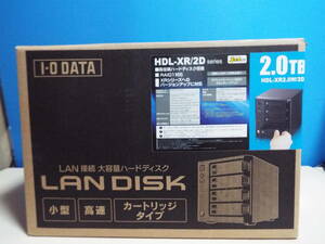  as good as new I-O DATA I o- data NAS HDL-XR2.0W/2D WD WD10EFRX 1TB x 2 pcs total 2TB LAN HDD HDD case 