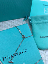 大人気★極美品★試着品★★極美品★試着品★Tiffany & Co. Tスマイル ネックレス ホワイトゴールド #944249_画像4