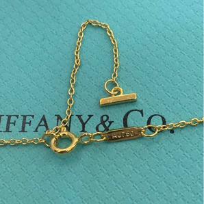 ★極美品★試着品★Tiffany ティファニーT スマイル ネックレス #944241の画像6