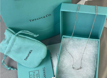 大人気美品Tiffany & Co. ティファニー ネックレス Ｔコレクション ミニスマイル #944242_画像2