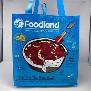 新品未使用　ハワイ　フードランド限定 foodland ポケボウルデザインバッグ