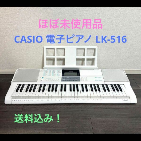 CASIO 電子ピアノ LK-516