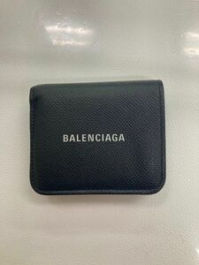 BALENCIAGA 三つ折り財布２つ折 財布 コンパクト ブラック