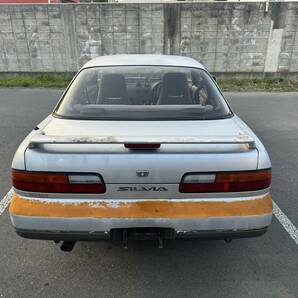 昭和63年 日産 S13シルビア K’S ターボ CA18 DET ５速 デジタルメーター 走行78600km ワタナベ 15インチの画像9