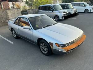 昭和1988 Days産 S13Silvia K’S turbo CA18 DET ５速 デジタルMeter 走行78600km ワタナベ 15 Inch