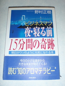 ビジネスマン 夜・寝る前15分間の奇跡　野村正樹