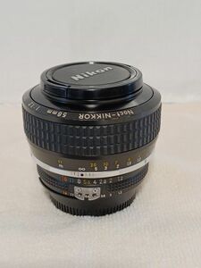 Nikon Ai-S Noct-Nikkor 58㎜ F1-2 カメラレンズ 希少品