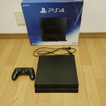 SONY　PS4　CUH-1200A　500GB　Jet　Black　(ジャンク)_画像1