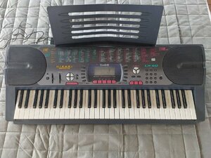 CASIO LK-60 カシオ 120曲内蔵/137音色 光ナビゲーションキーボード 光る鍵盤 電子ピアノ/キーボード※動作確認済み・箱なし現状品