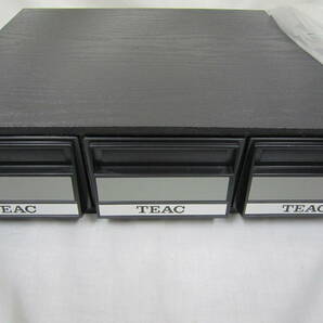 ●昭和レトロ●カセットテープ収納ボックス TEAC ティアック ４２~６０巻収納可能 CB-42 管理番号2002-132の画像6