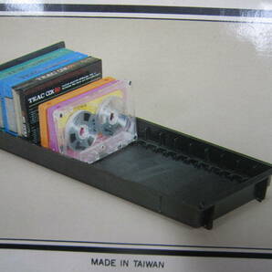 ●昭和レトロ●カセットテープ収納ボックス TEAC ティアック ４２~６０巻収納可能 CB-42 管理番号2002-132の画像4