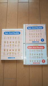 【中古品】ヤマハ英語教室　Ken And Buddy　DVD＋CD1-2のセット