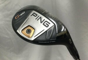 19/ PING ピン G400 ハイブリッド U3（19度） モーダス3 ツアー120（S） ヘッドカバー付き ユーティリティ スチール